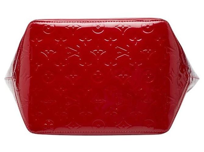 Louis Vuitton Monogram Vernis Bellevue PM Handtasche Rot - Ansicht 3