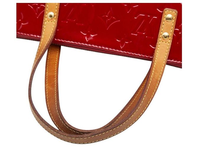 Louis Vuitton Monogram Vernis Bellevue PM Handtasche Rot - Ansicht 8