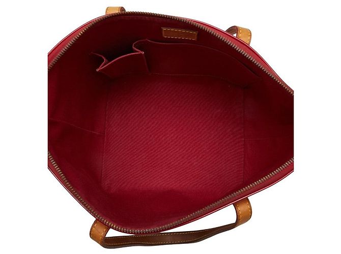 Louis Vuitton Monogram Vernis Bellevue PM Handtasche Rot - Ansicht 9