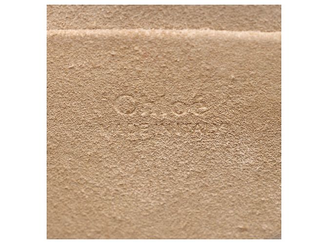 Chloé Bolsa de Pulso Nile Small em camurça de bezerro Chloe Azul - vista 8