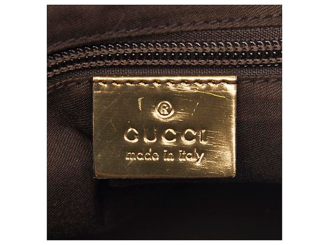 Gucci GG Canvas Handtasche Braun Beige - Ansicht 10