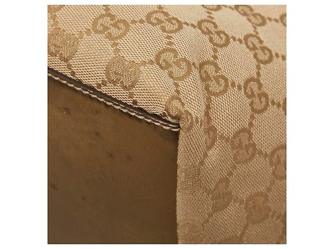 Gucci GG Canvas Handtasche Braun Beige - Ansicht 5