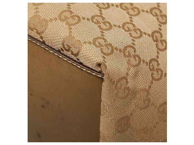 Gucci GG Canvas Handtasche Braun Beige - Ansicht 6