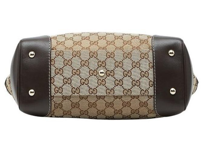 Gucci Mayfair GG Canvas Tote Bag Braun Beige - Ansicht 3