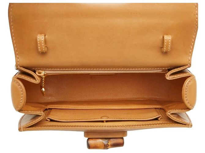 Gucci Bamboo 2WAY Handbag Brown - view 10