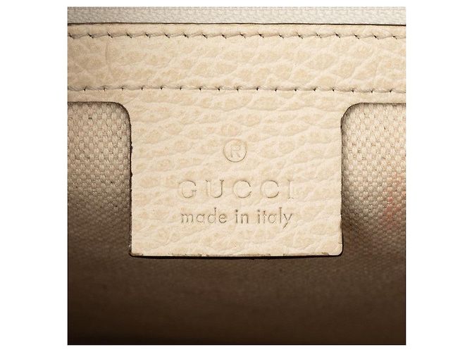 Bolso de hombro con estampado de logo Gucci Blanco - vista 5