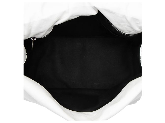 Borsa a spalla Monaco Medium in pelle di vitello Balenciaga Bianco - vista 7