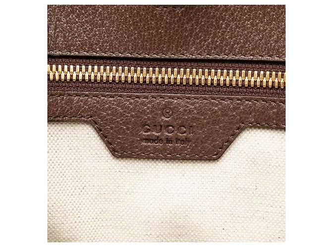 Borsa a tracolla 2WAY Gucci Jumbo GG Marrone Beige - vista 8