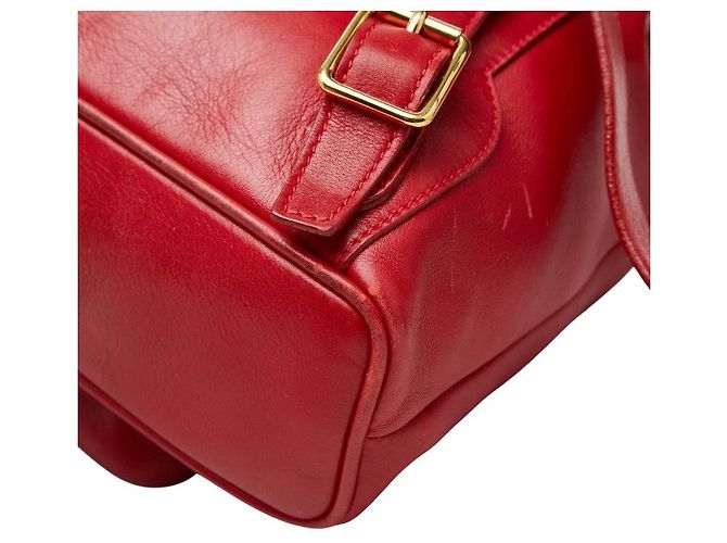 Gucci Bamboo Rucksack Rot - Ansicht 6