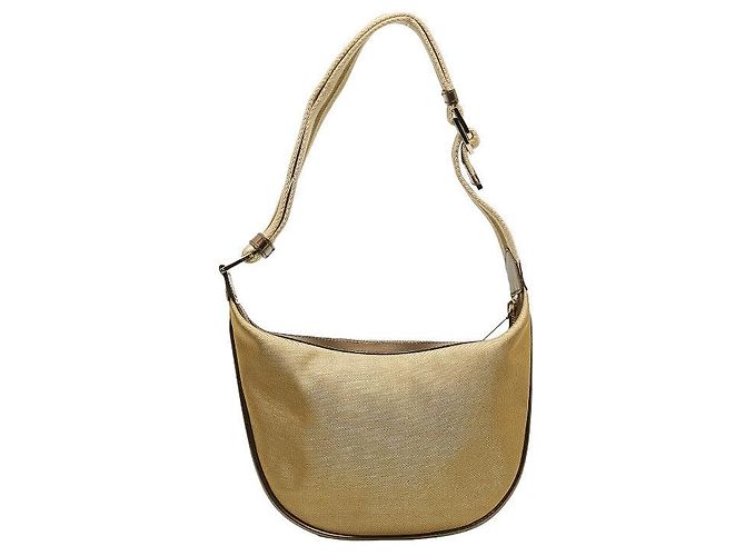 Borsa a spalla singola Gucci D'oro Metallico - vista 3