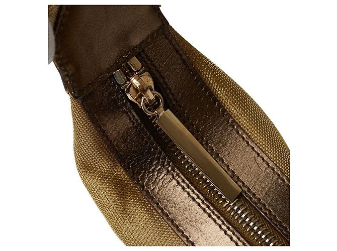 Borsa a spalla singola Gucci D'oro Metallico - vista 7