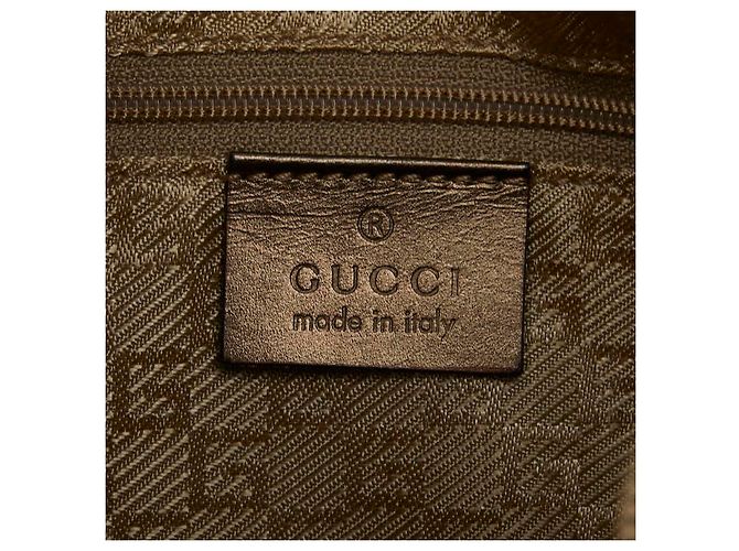 Borsa a spalla singola Gucci D'oro Metallico - vista 9