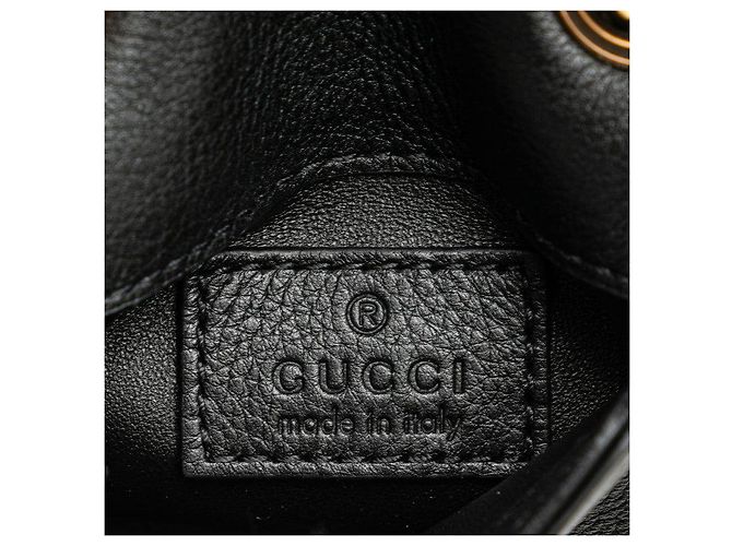 Cartera de hombro y tarjetero Gucci Blondie Negro - vista 8