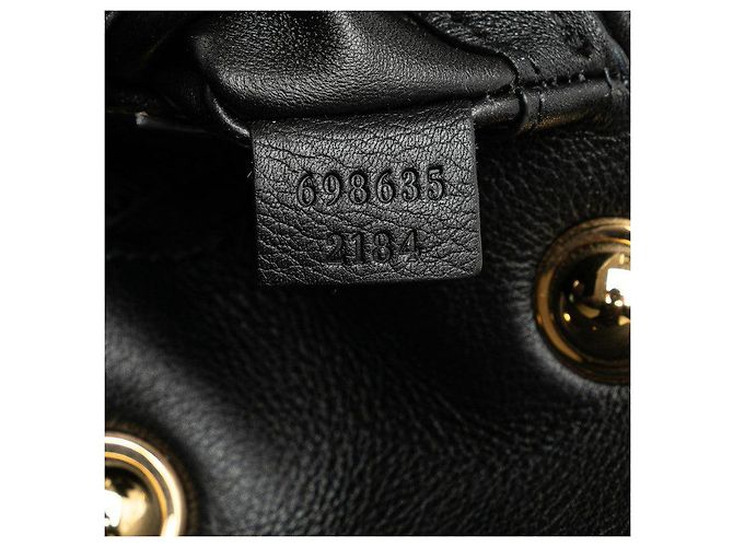 Cartera de hombro y tarjetero Gucci Blondie Negro - vista 9