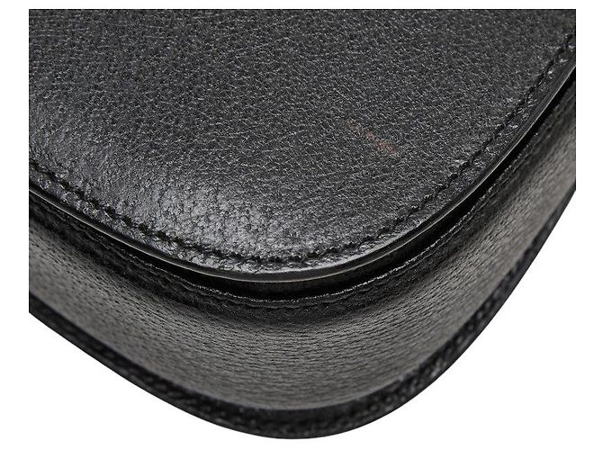 Borsa Gucci Bamboo nera Nero - vista 6