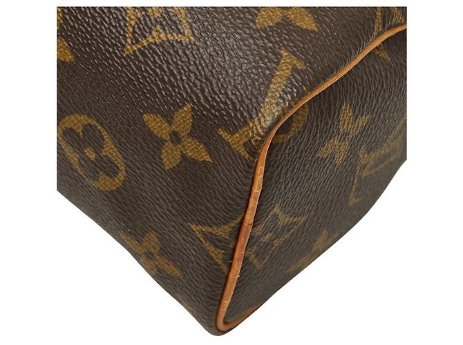 Borsa Louis Vuitton Mini Speedy Monogram Marrone - vista 4