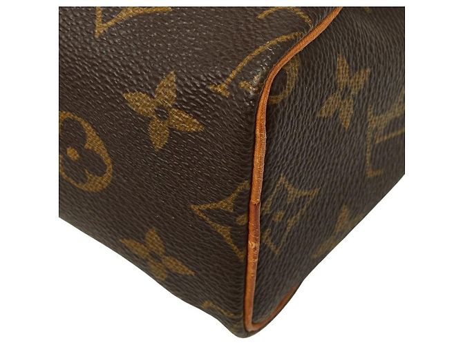 Borsa Louis Vuitton Mini Speedy Monogram Marrone - vista 6