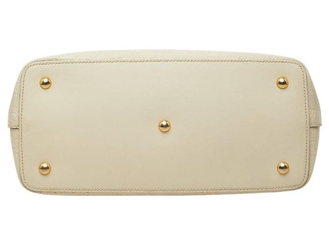 Bolsa Gucci Guccissima 2WAY Branco - vista 3