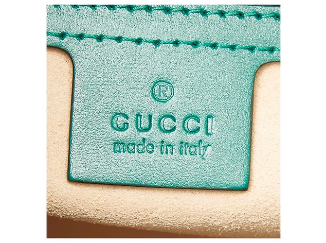 Borsa Gucci Jackie 1961 Verde - vista 9