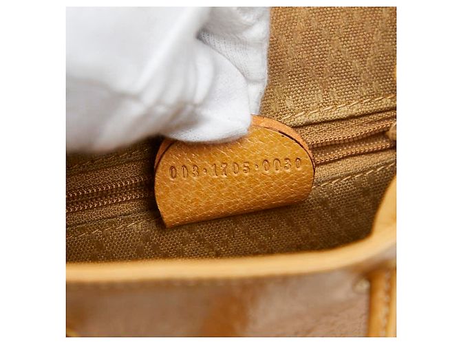 Gucci Bamboo Backpack Brown Beige - view 10