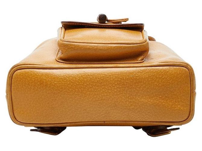 Gucci Bamboo Backpack Brown Beige - view 3