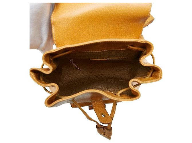 Gucci Bamboo Backpack Brown Beige - view 8