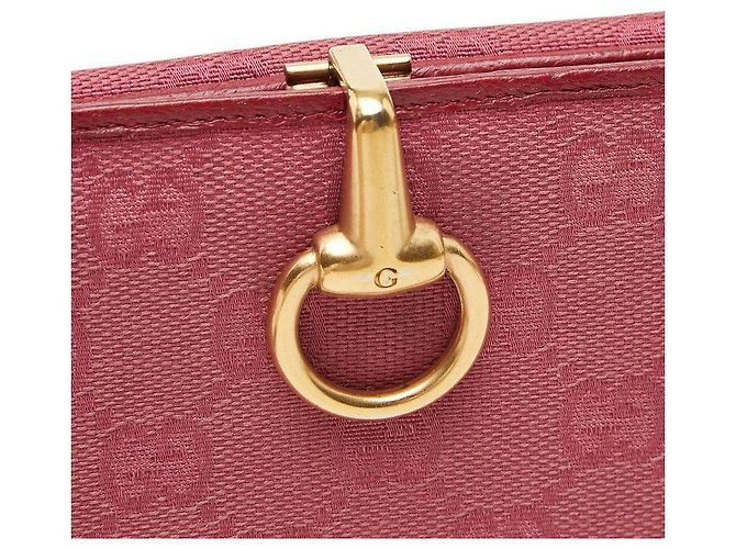 Gucci GG Canvas Langer Geldbeutel 101602 Mehrfarben - Ansicht 6