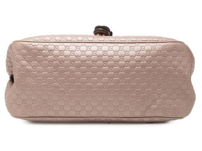 Borsa a tracolla Gucci Sukey Micro Guccissima Rosa - vista 3