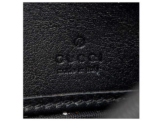 Gucci GG Marmont Continental Wallet aus gestepptem Leder Schwarz - Ansicht 6