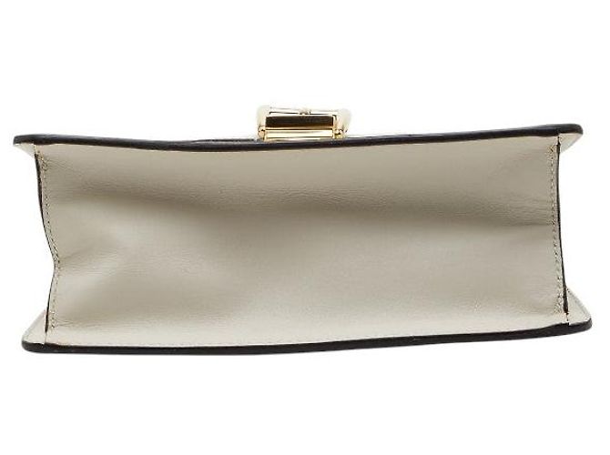 Bolsa de mão Gucci Sylvie Mini Branco - vista 3