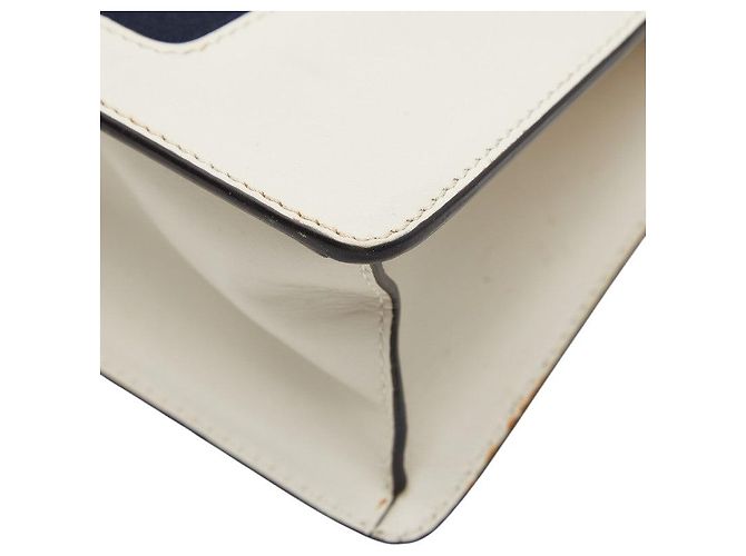 Bolsa de mão Gucci Sylvie Mini Branco - vista 6