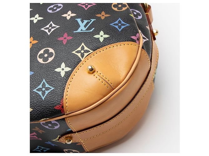 Louis Vuitton Monogram Multicolore Greta Hobo Black - view 10