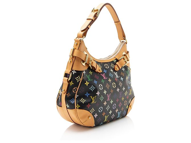 Louis Vuitton Monogram Multicolore Greta Hobo Black - view 2