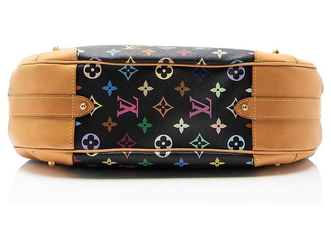Louis Vuitton Monogram Multicolore Greta Hobo Black - view 4