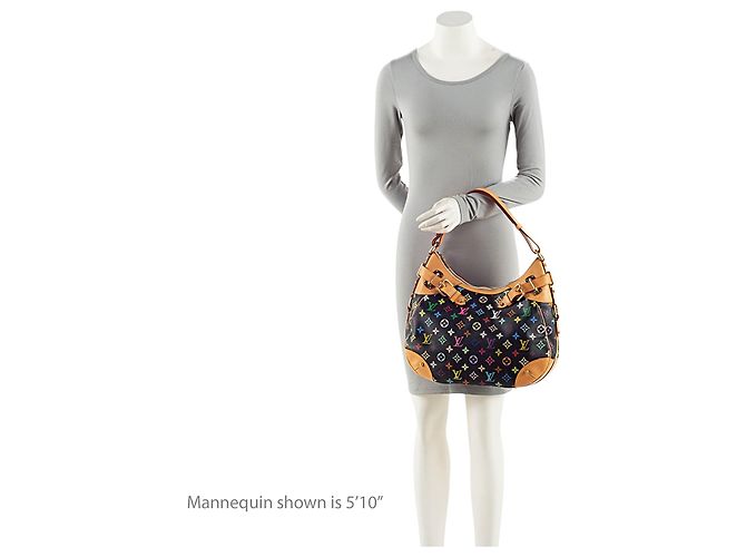 Louis Vuitton Monogram Multicolore Greta Hobo Black - view 5