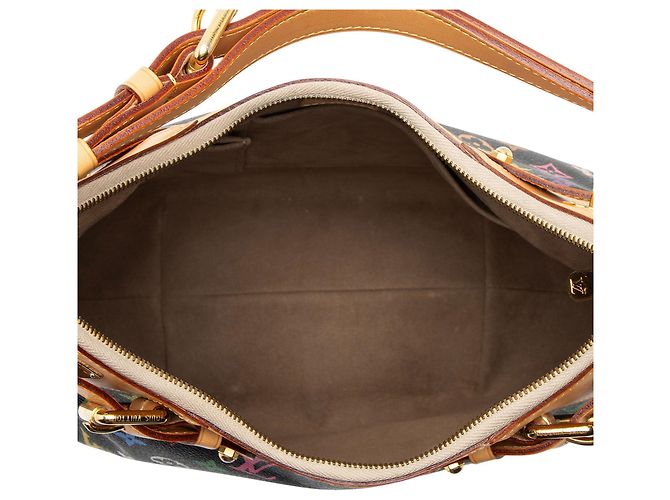 Louis Vuitton Monogram Multicolore Greta Hobo Black - view 7