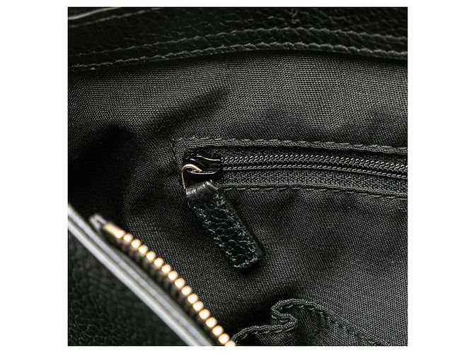 Sac à main Gucci Bamboo Tassel Noir - vue 6