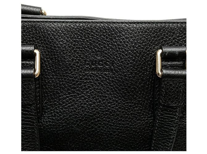 Sac à main Gucci Bamboo Tassel Noir - vue 7