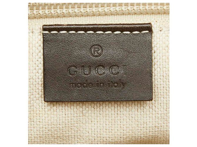 Bolso Tote Gucci GG Supreme Castaño Beige - vista 9