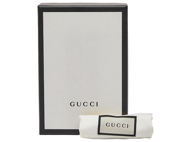 Gucci GG Marmont Tri-fold Geldbörse Schwarz - Ansicht 10