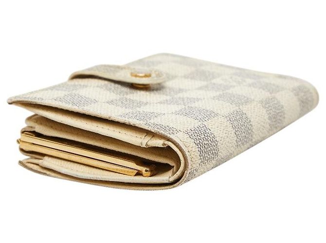 Louis Vuitton Portefeuille Viennois Bi-fold Wallet Bianco - vista 5