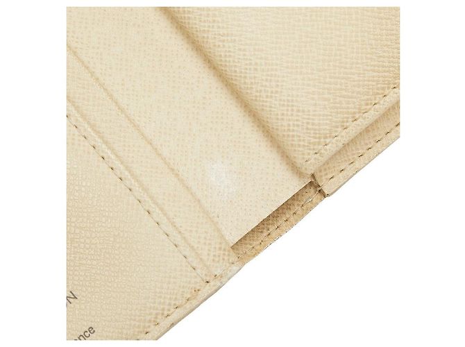 Louis Vuitton Portefeuille Viennois Bi-fold Wallet Bianco - vista 7