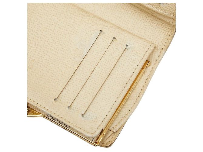 Louis Vuitton Portefeuille Viennois Bi-fold Wallet Bianco - vista 8