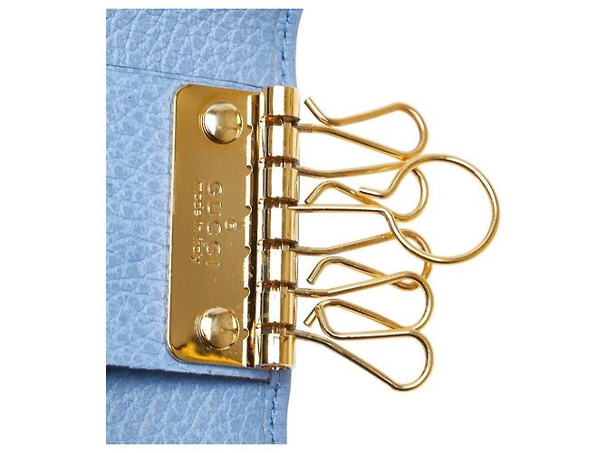 Portachiavi Gucci GG Marmont Blu - vista 7
