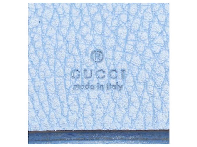 Portachiavi Gucci GG Marmont Blu - vista 9