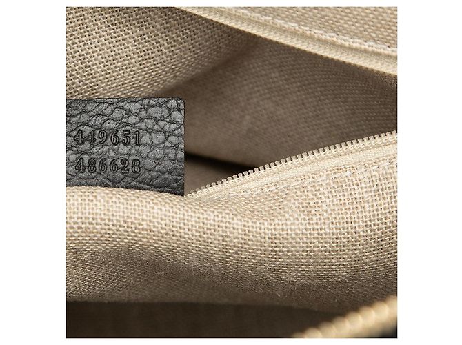 Gucci Interlocking G Handtasche Schwarz - Ansicht 7