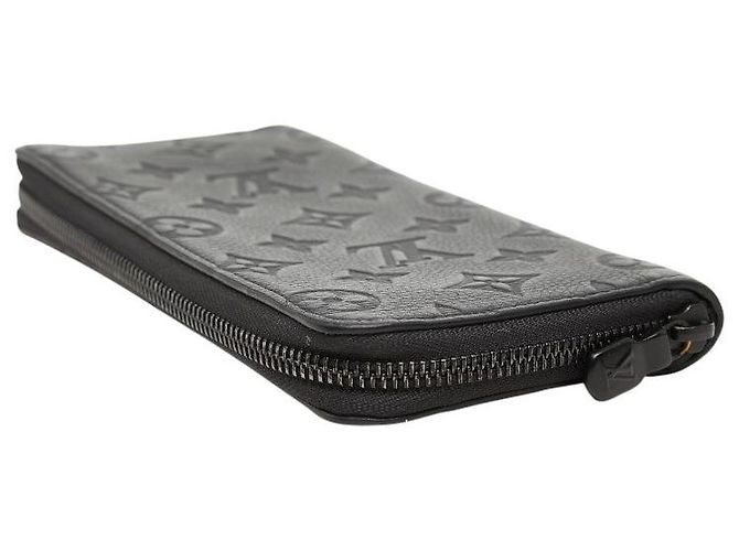 Louis Vuitton Zippy Wallet Vertical Monogram Shadow Black - view 5