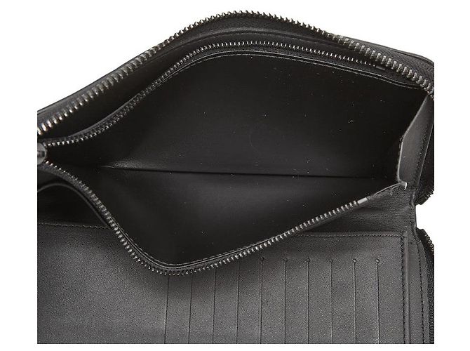 Louis Vuitton Zippy Wallet Vertical Monogram Shadow Black - view 7
