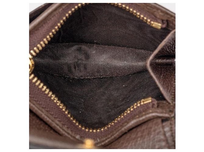 Cartera corta Gucci Ophidia GG Supreme Castaño Beige - vista 5