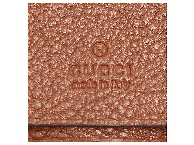 Porta-chaves Gucci Diana Bamboo Marrom - vista 8